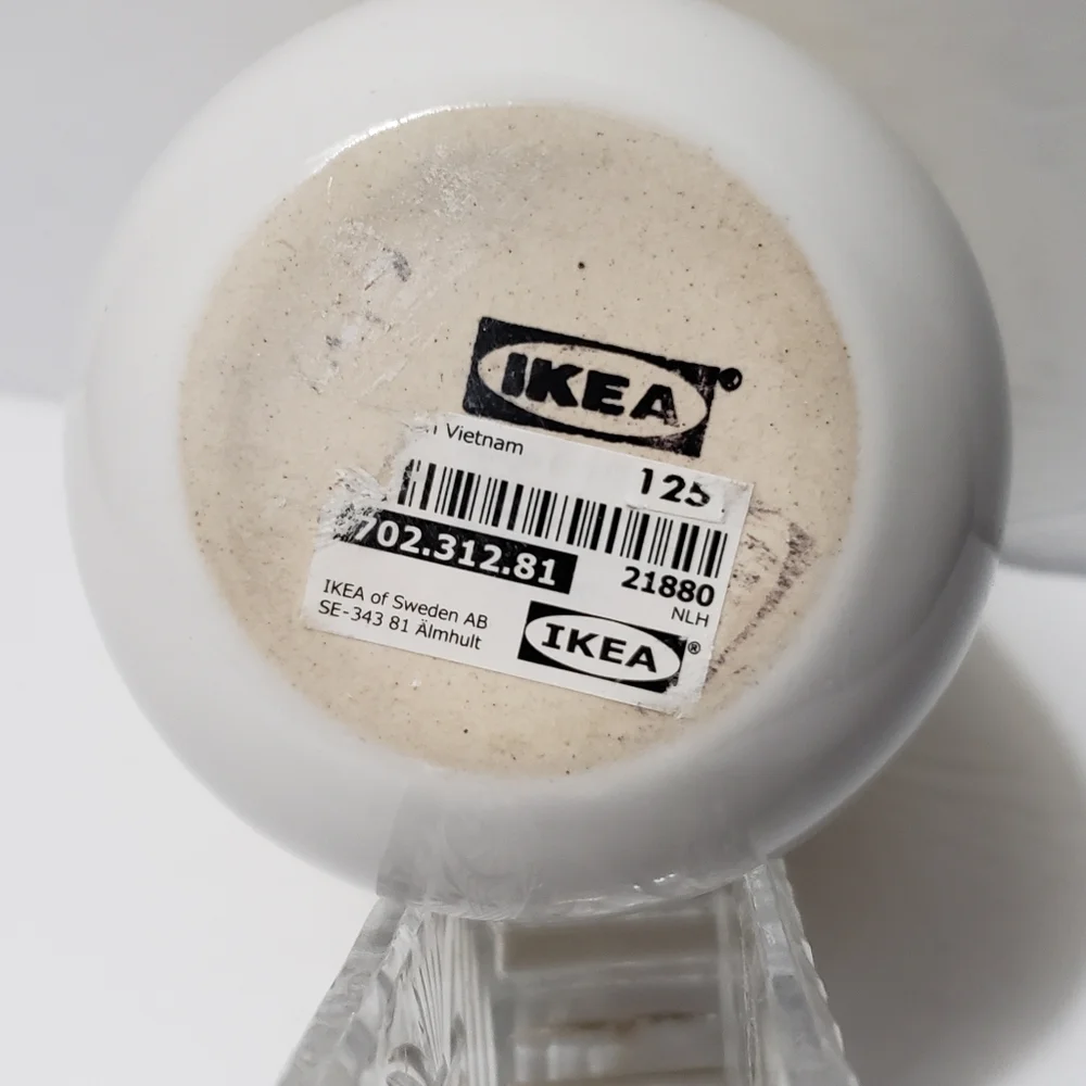 IKEA Knaprig Stoneware Beehive Bud Vase